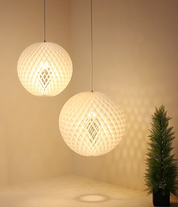 W 스플린 식탁등, 인테리어 펜던트등 Ø450, Ø600